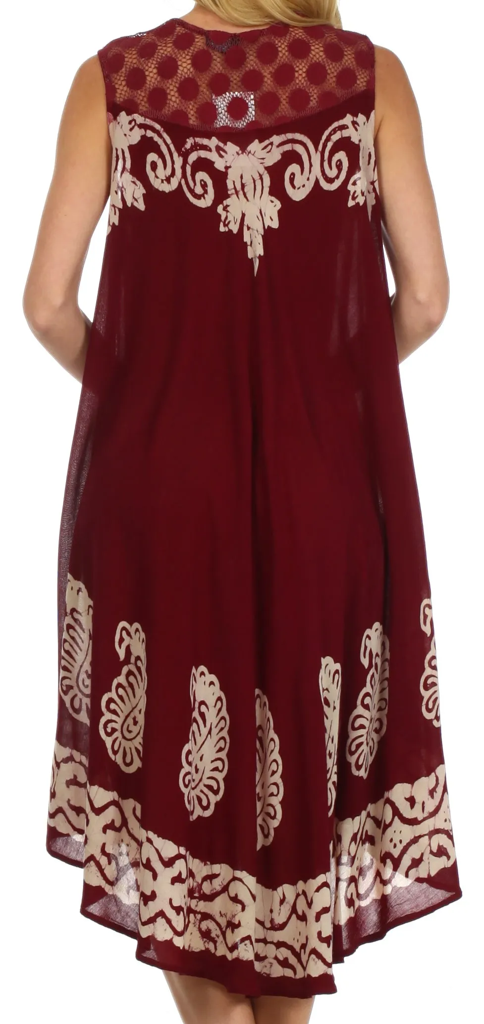 Sakkas Zayna Embroidered Caftan Dress