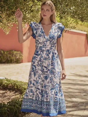 Salema Floral Midi Dress