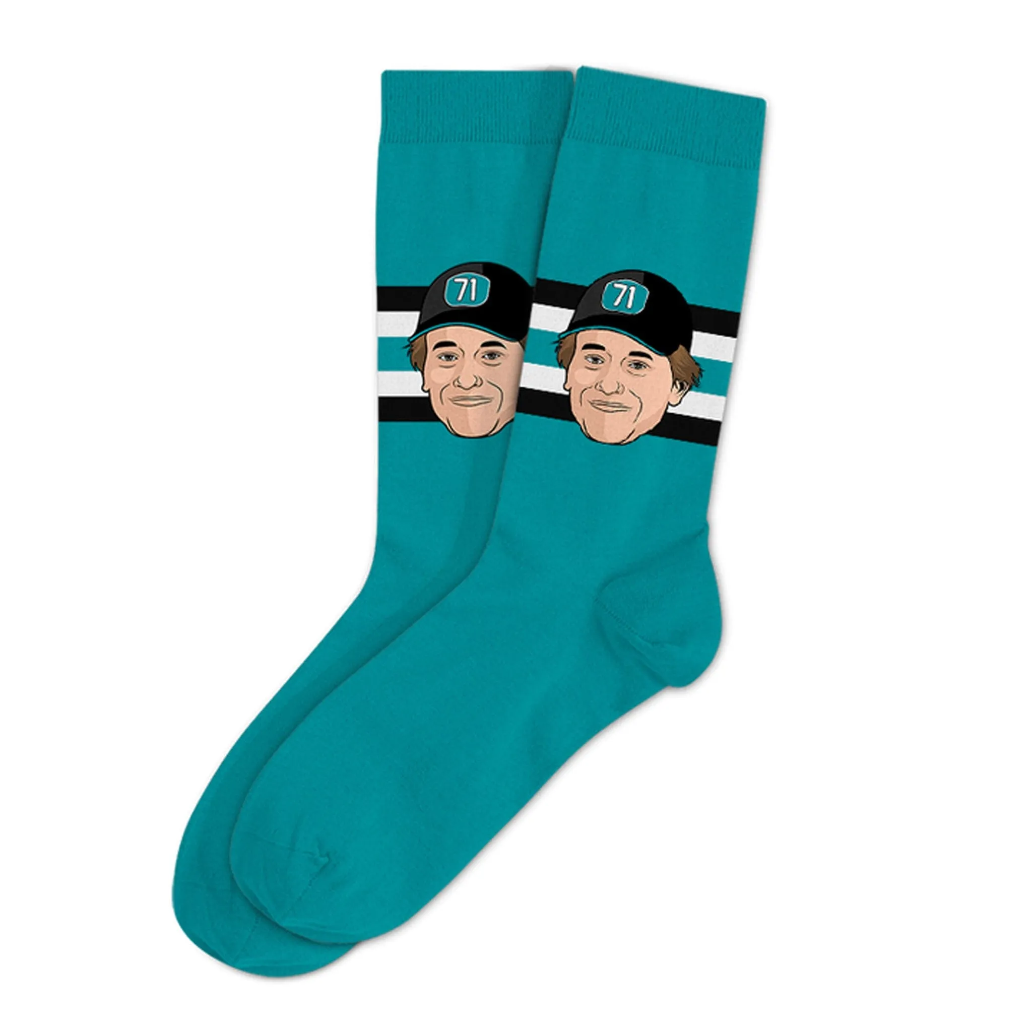 San Jose Sharks Major League Socks