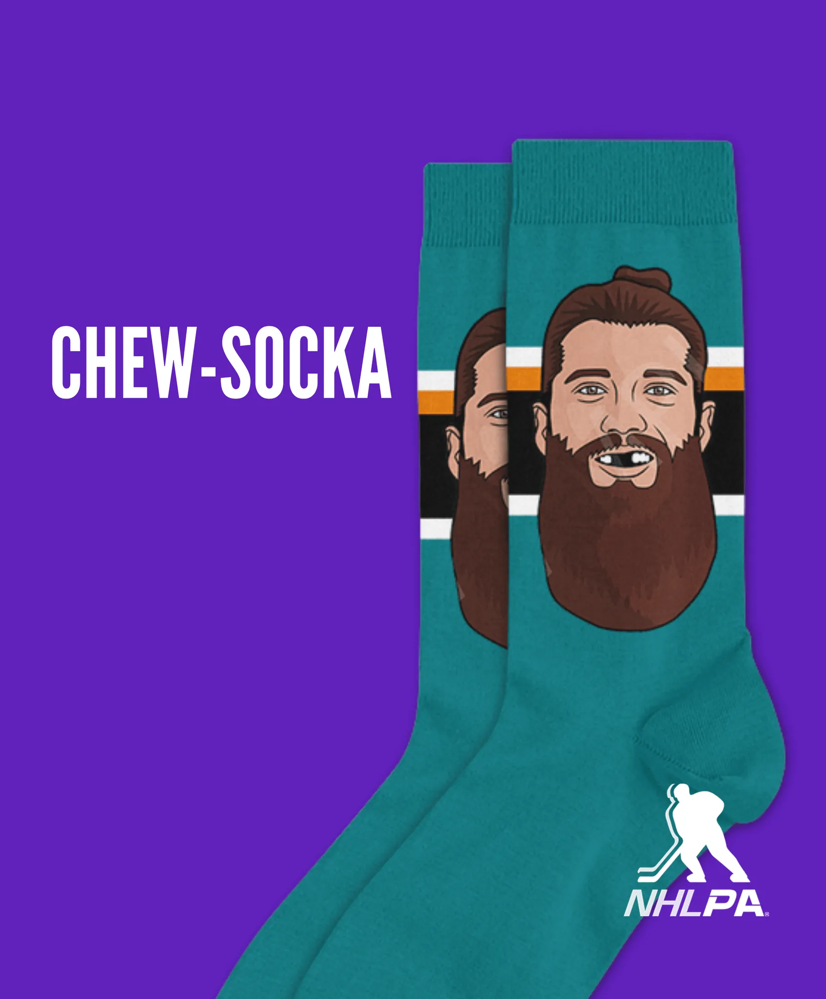 San Jose Sharks Major League Socks