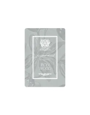 Scented Card - Ironwood