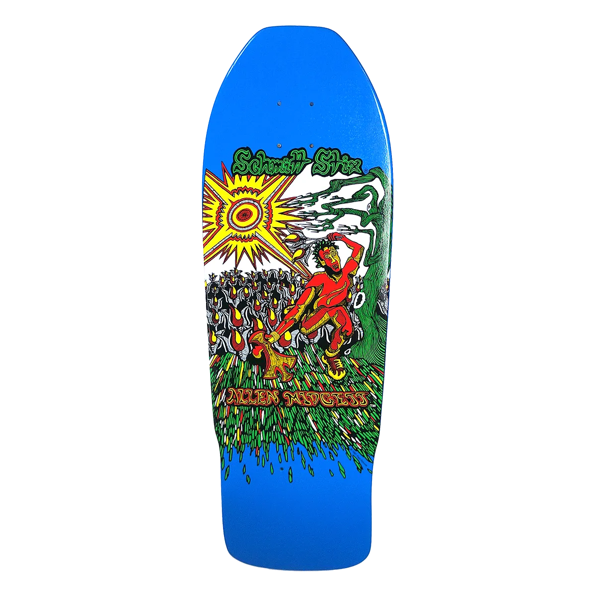 Schmitt Stix Allen Midgette Flower Picker Re-issue 9.875" Skateboard Deck