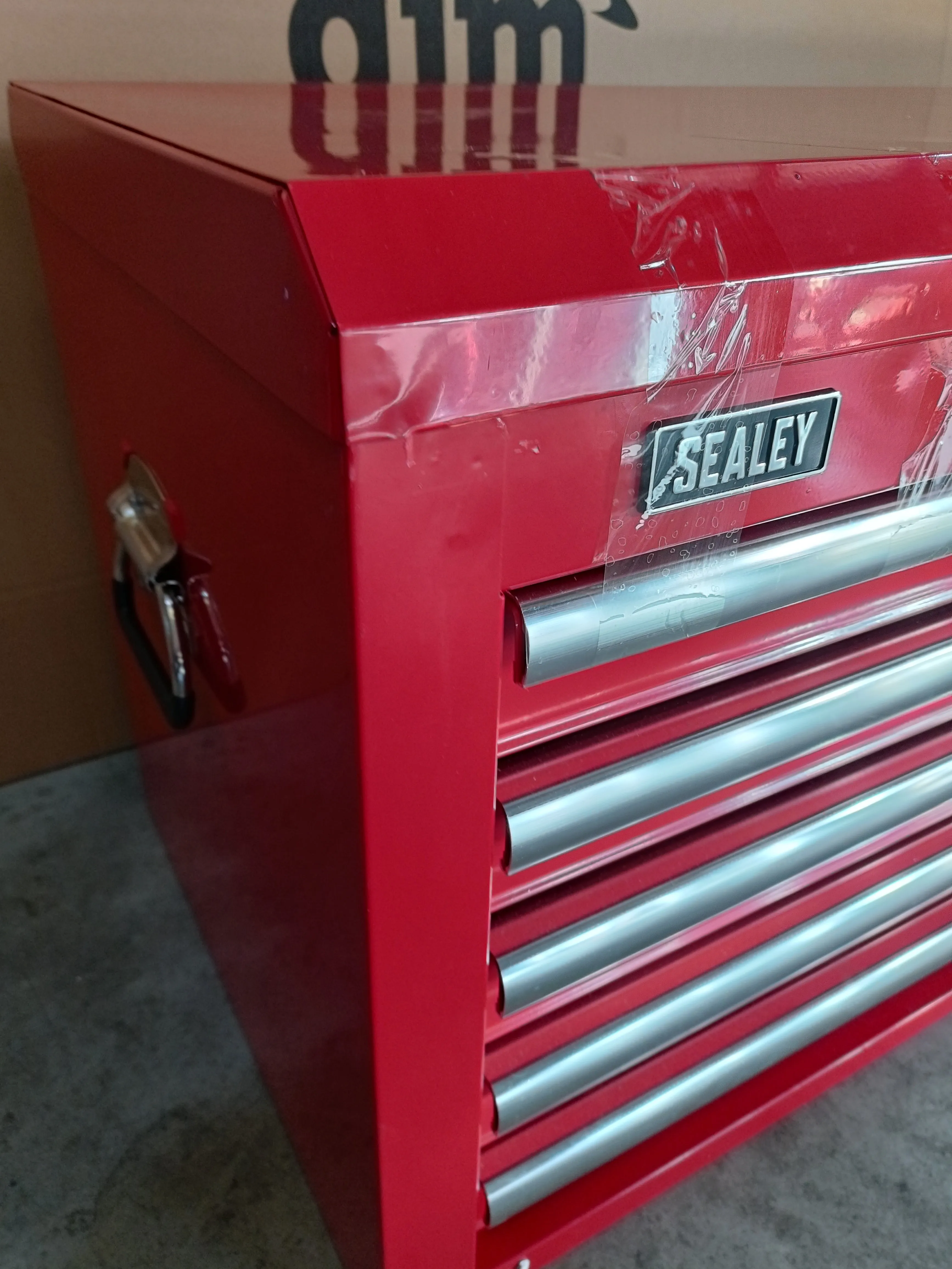 Sealey 10 Drawer Topchest with Ball Bearing Slides - Red - C