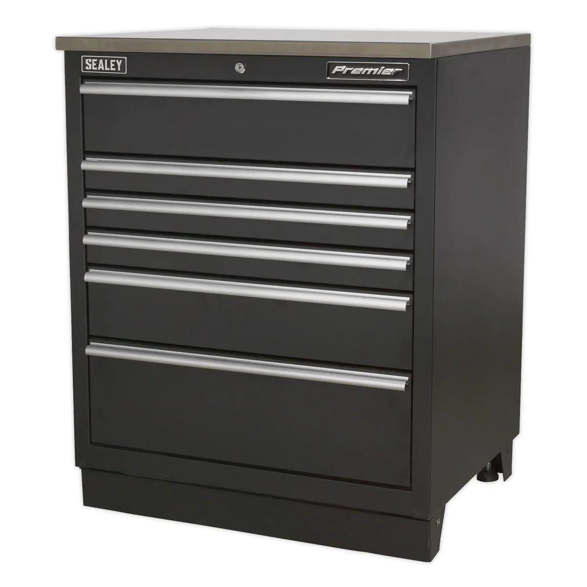 Sealey Premier Modular Floor Cabinet 6 Drawer 775mm Heavy-Duty