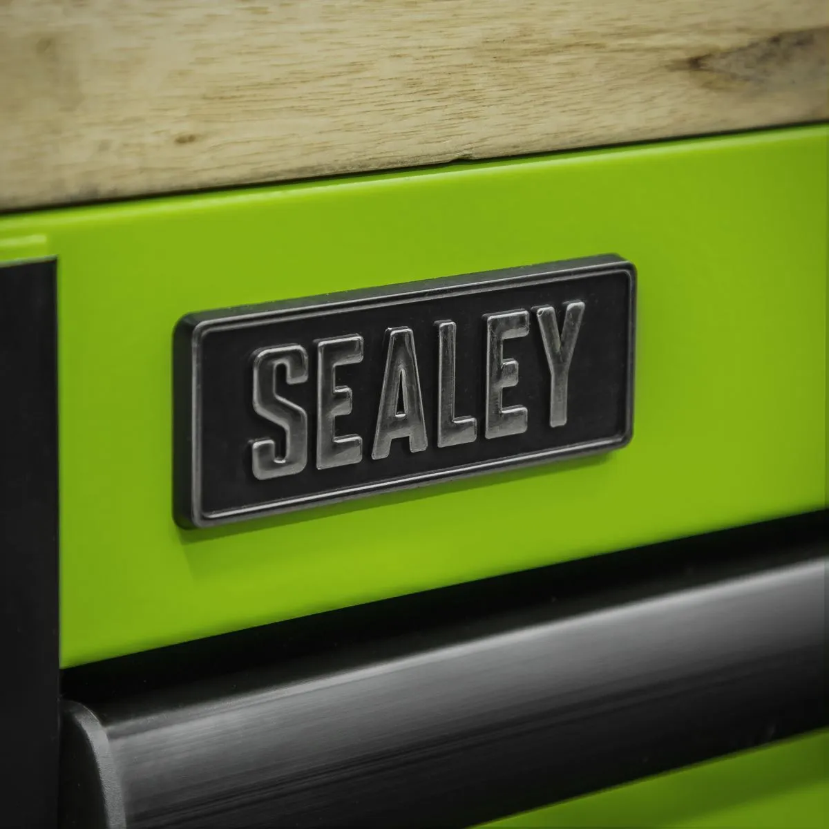 Sealey Superline Pro 15 Drawer Mobile Trolley with Wooden Worktop 1549mm