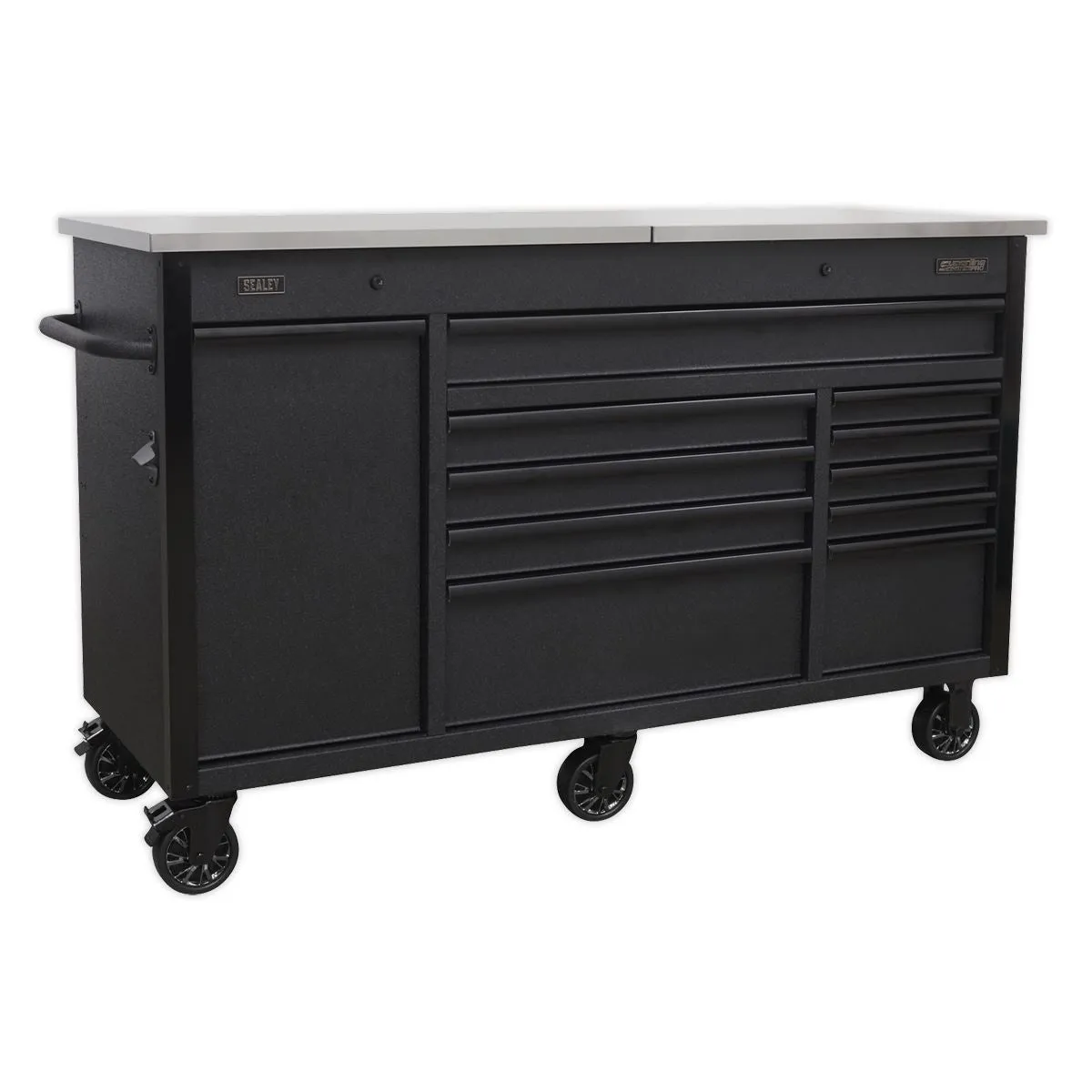 Sealey Superline Pro Mobile Tool Cabinet 1600mm with Power Tool Charging Drawer
