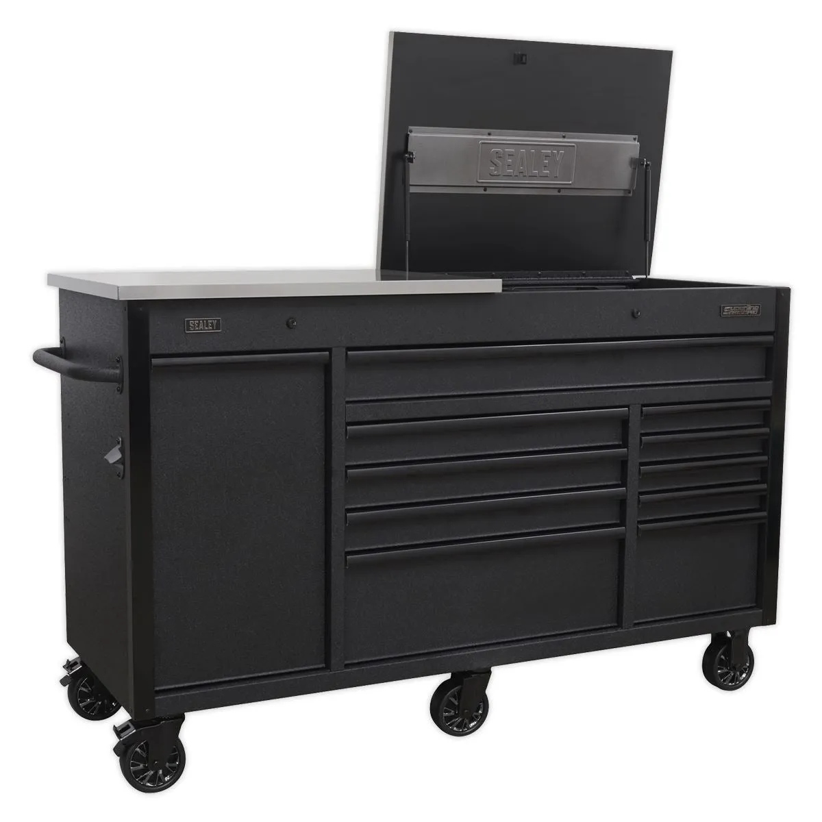 Sealey Superline Pro Mobile Tool Cabinet 1600mm with Power Tool Charging Drawer