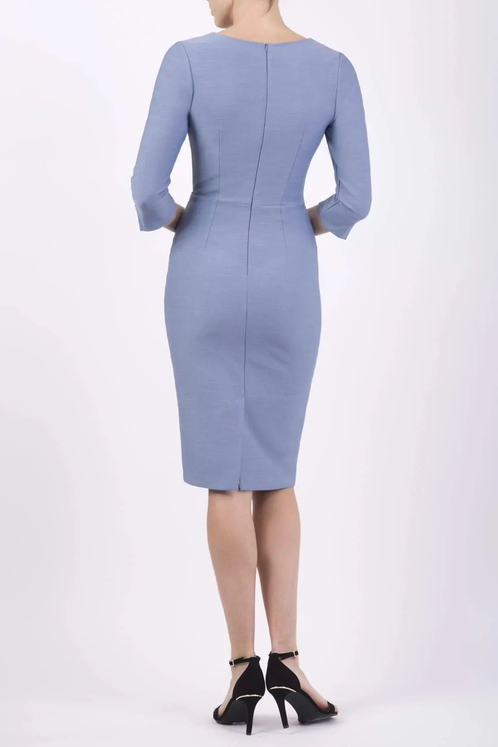 Seed Tuscany Round Neck Pencil Dress