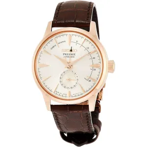 SEIKO PRESAGE BASIC LINE WARM GREY DIAL MEN WATCH SARY132