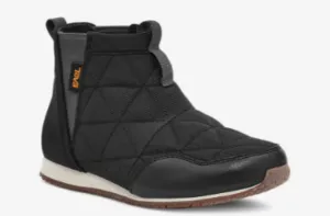 Size 11: Teva Black ReEmber Mid Slip-On Shoes NEW