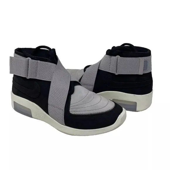 Size 5 - Nike Air Fear of God Raid Black Atmosphere Grey