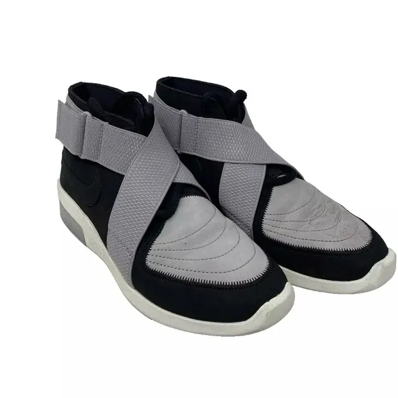 Size 5 - Nike Air Fear of God Raid Black Atmosphere Grey