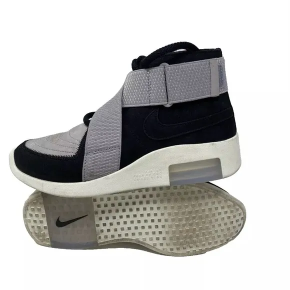 Size 5 - Nike Air Fear of God Raid Black Atmosphere Grey