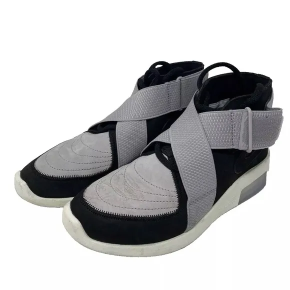 Size 5 - Nike Air Fear of God Raid Black Atmosphere Grey