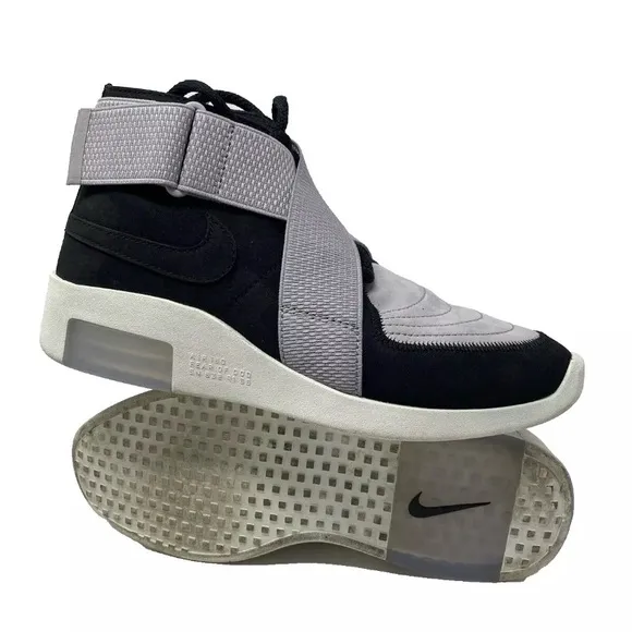 Size 5 - Nike Air Fear of God Raid Black Atmosphere Grey