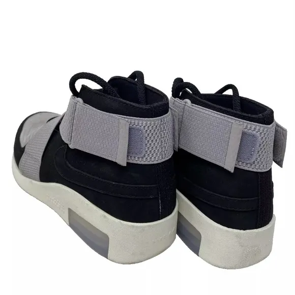 Size 5 - Nike Air Fear of God Raid Black Atmosphere Grey