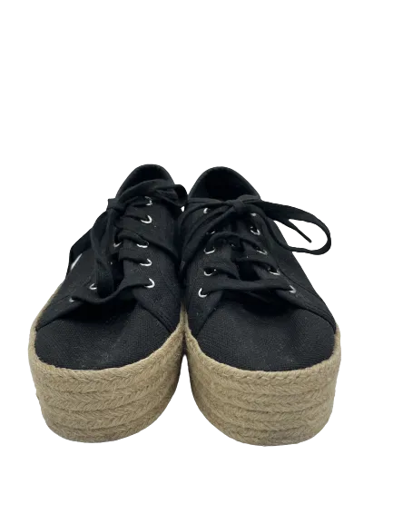Steve Madden Black Platform Sneaker