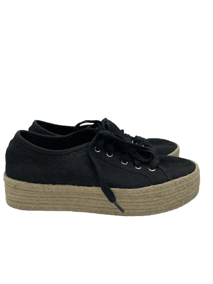 Steve Madden Black Platform Sneaker