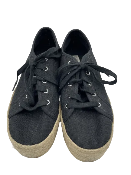 Steve Madden Black Platform Sneaker