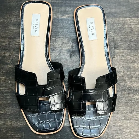 Steven New York 10 Steve Madden HADYN slide sandals