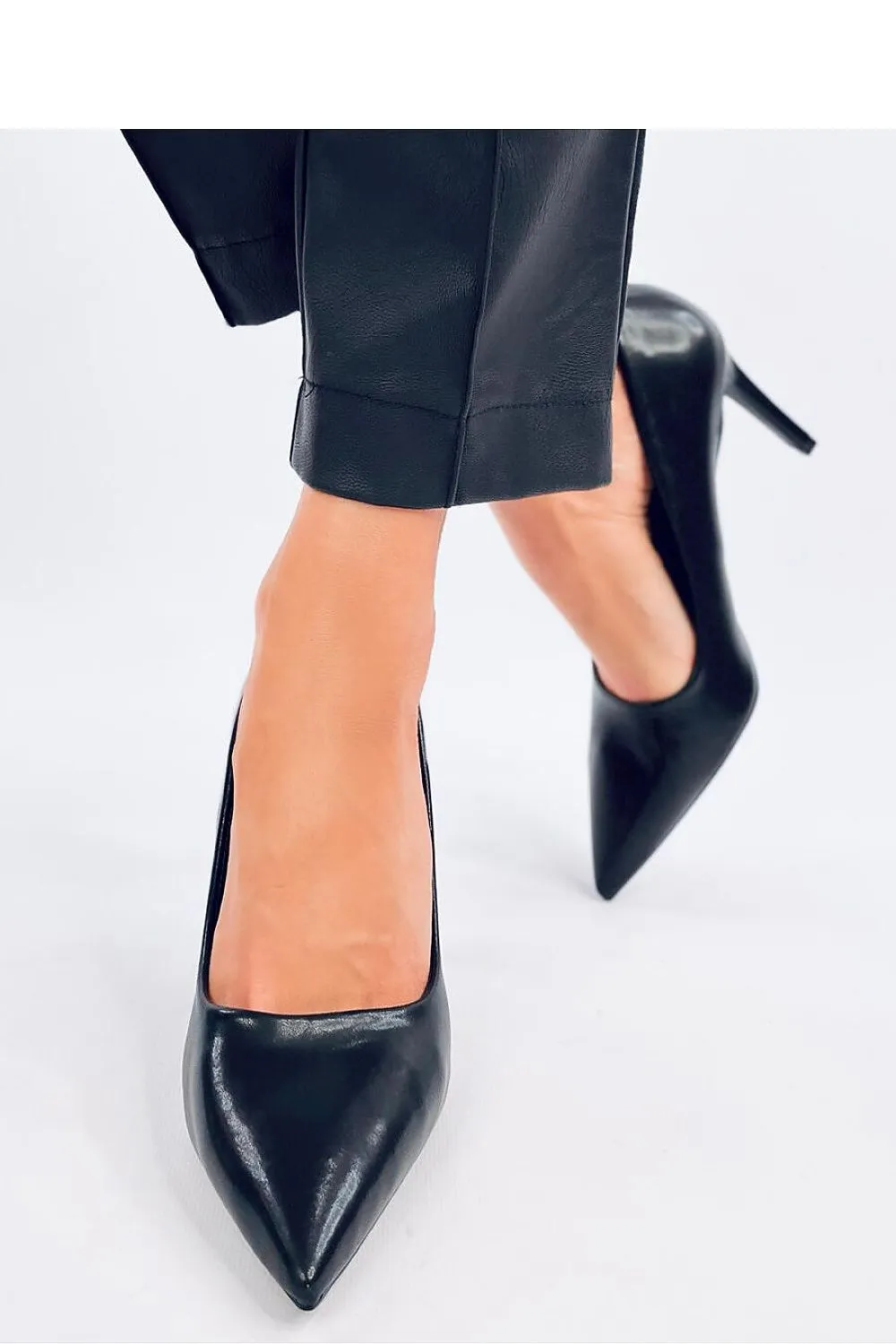Strappy high heels