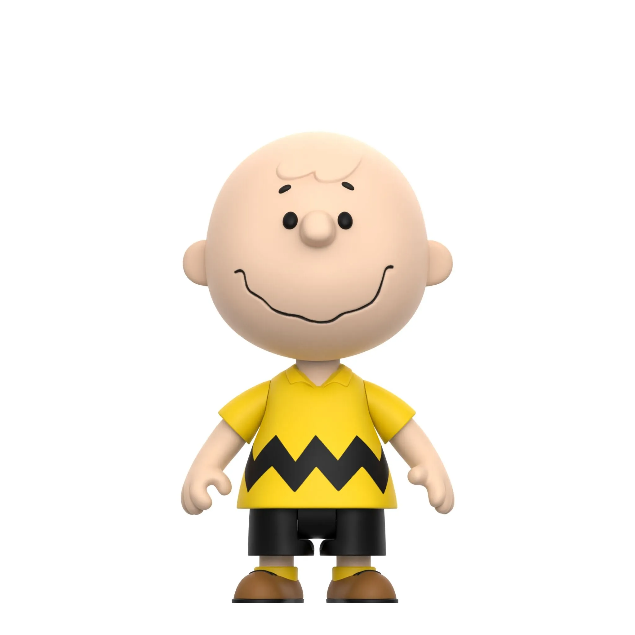 Super7 x Peanuts - Charlie Brown, Snoopy, Lucy, & Franklin W7 ReAction Figures