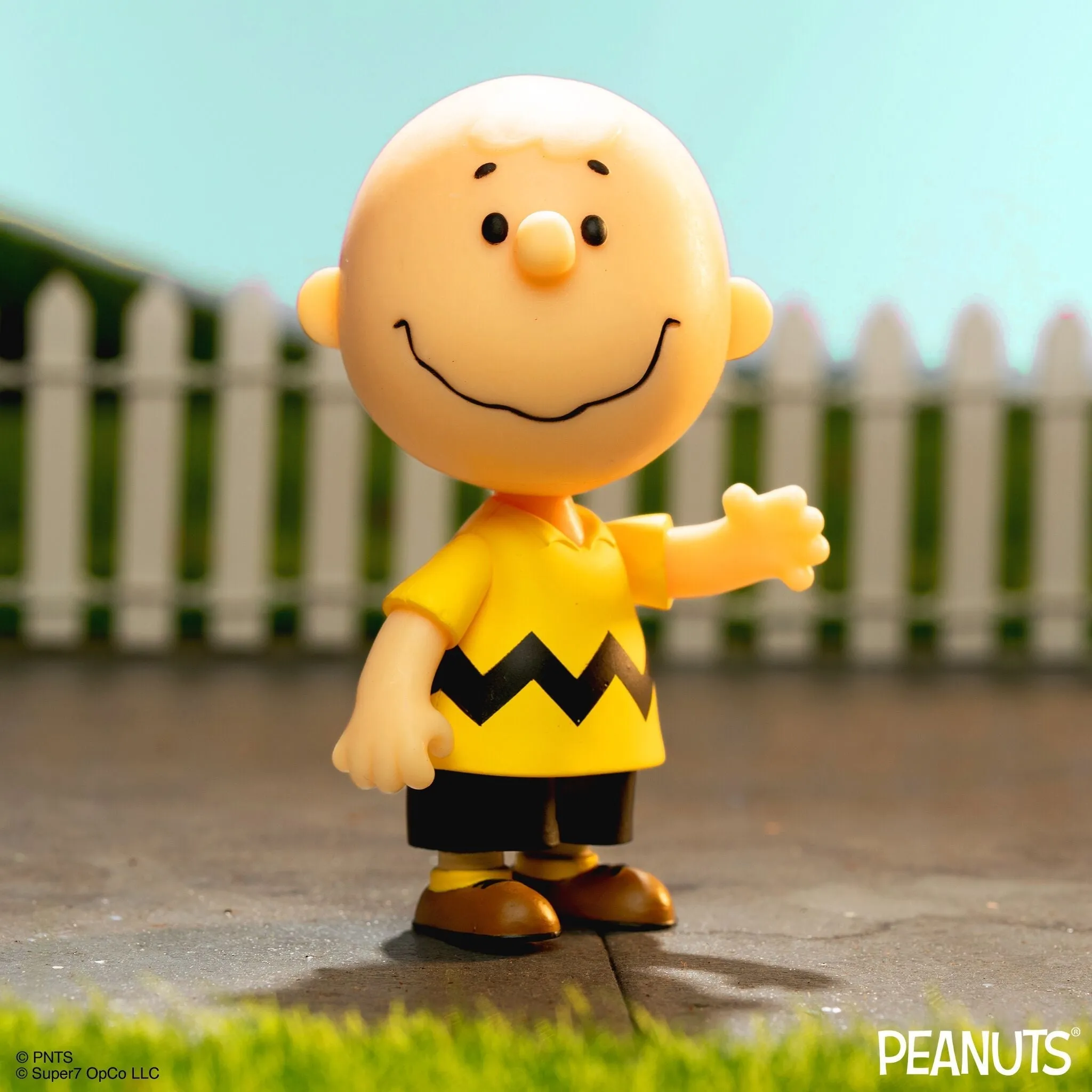 Super7 x Peanuts - Charlie Brown, Snoopy, Lucy, & Franklin W7 ReAction Figures
