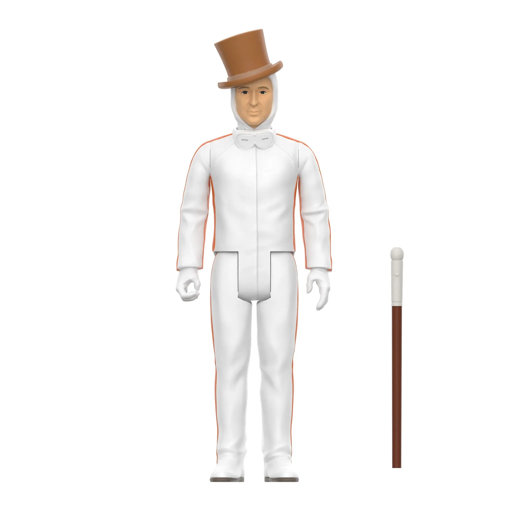 Super7 x WILLY WONKA & THE CHOCOLATE FACTORY - Willy Wonka (White Suit), Mike Teevee (White Suit), Violet Beauregarde (Blueberry), & Oompa Loompa ReAction Figure Set