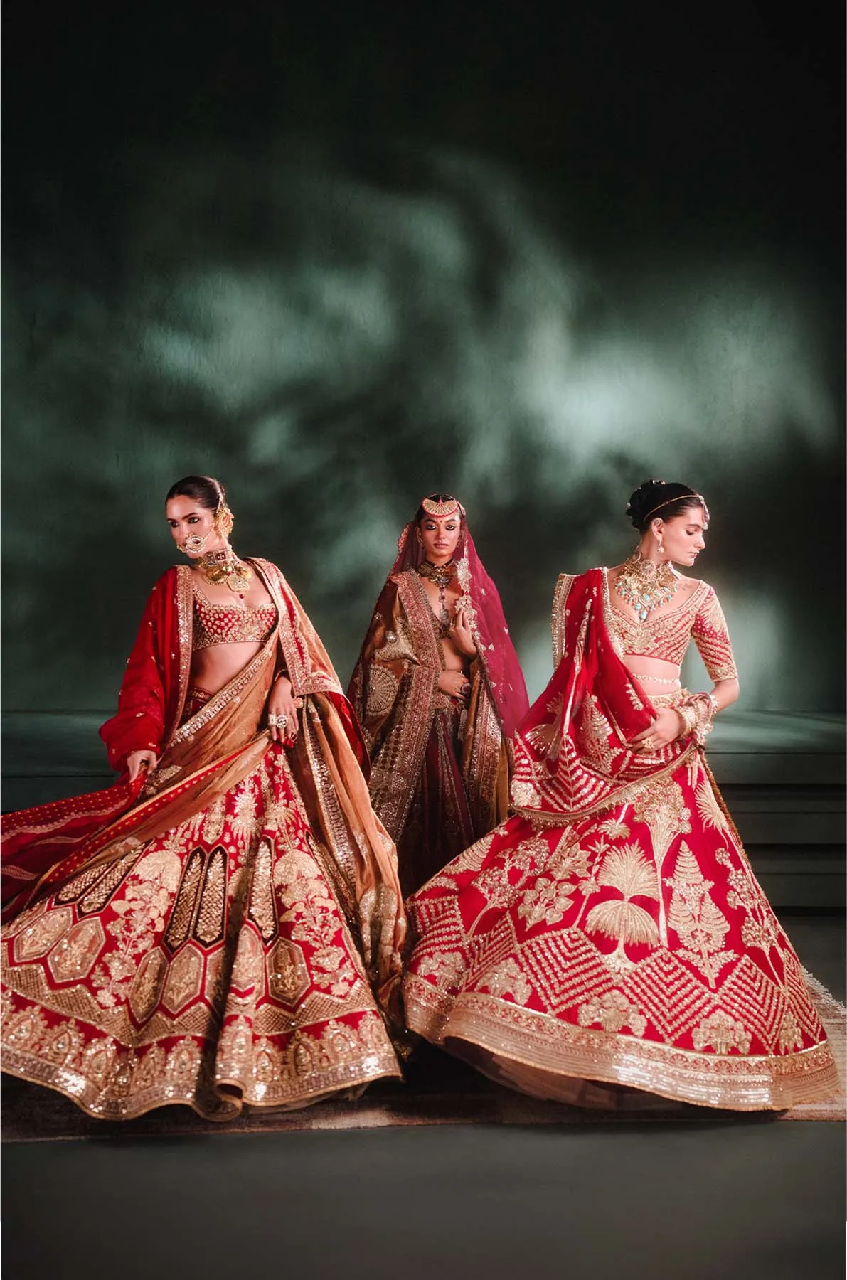 The Aalu Bukhara Lehenga[without veil]