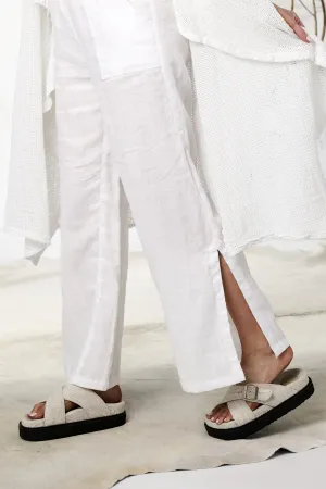 'The Cloud' Slip On Linen Slide