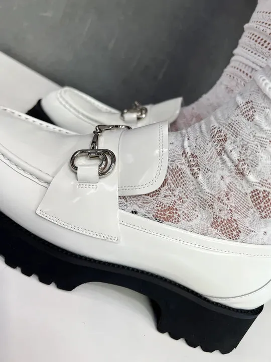 The Loafer Sock - White