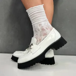 The Loafer Sock - White