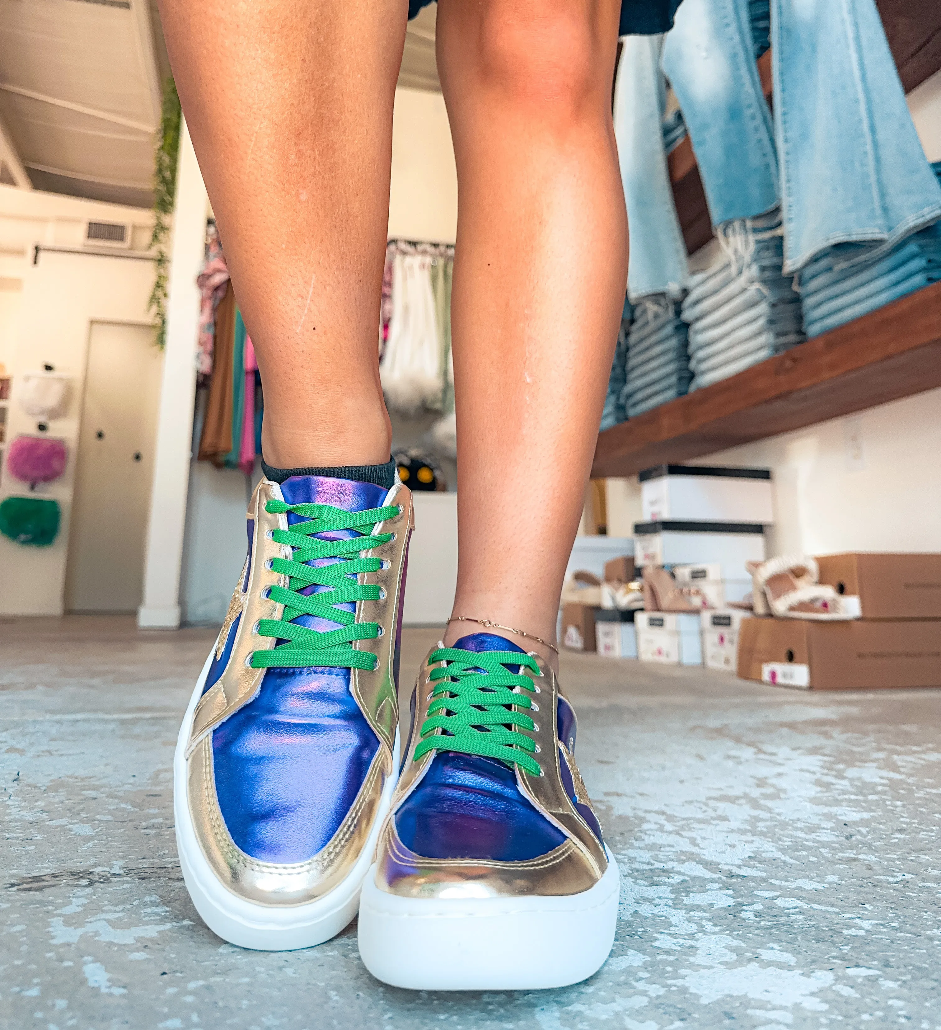 The Mardi Gras Sneaker