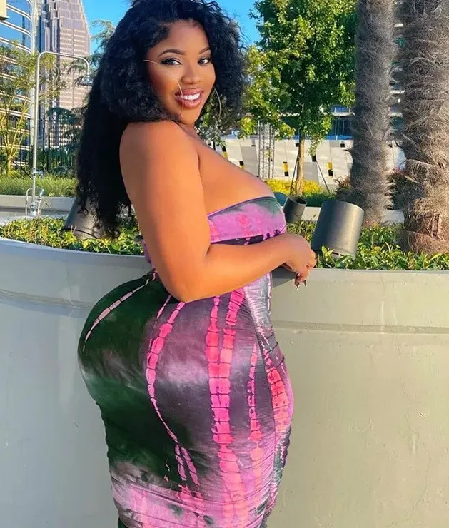 Tie Dye Two-Piece Set in Cotton/Polyester - Tube Top & Skirt