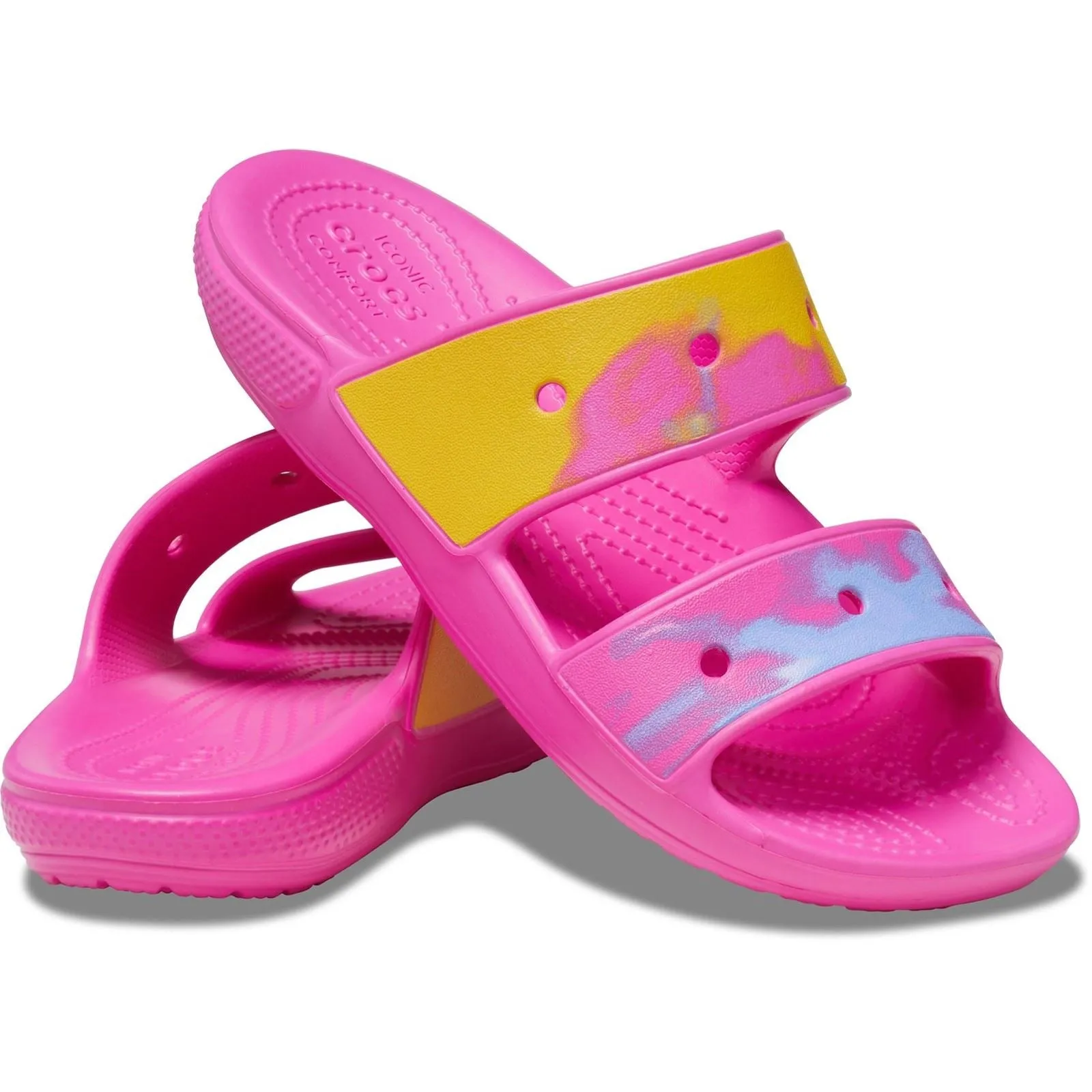 Unisex Crocs 208282 Klassische Ombre-Sandalen