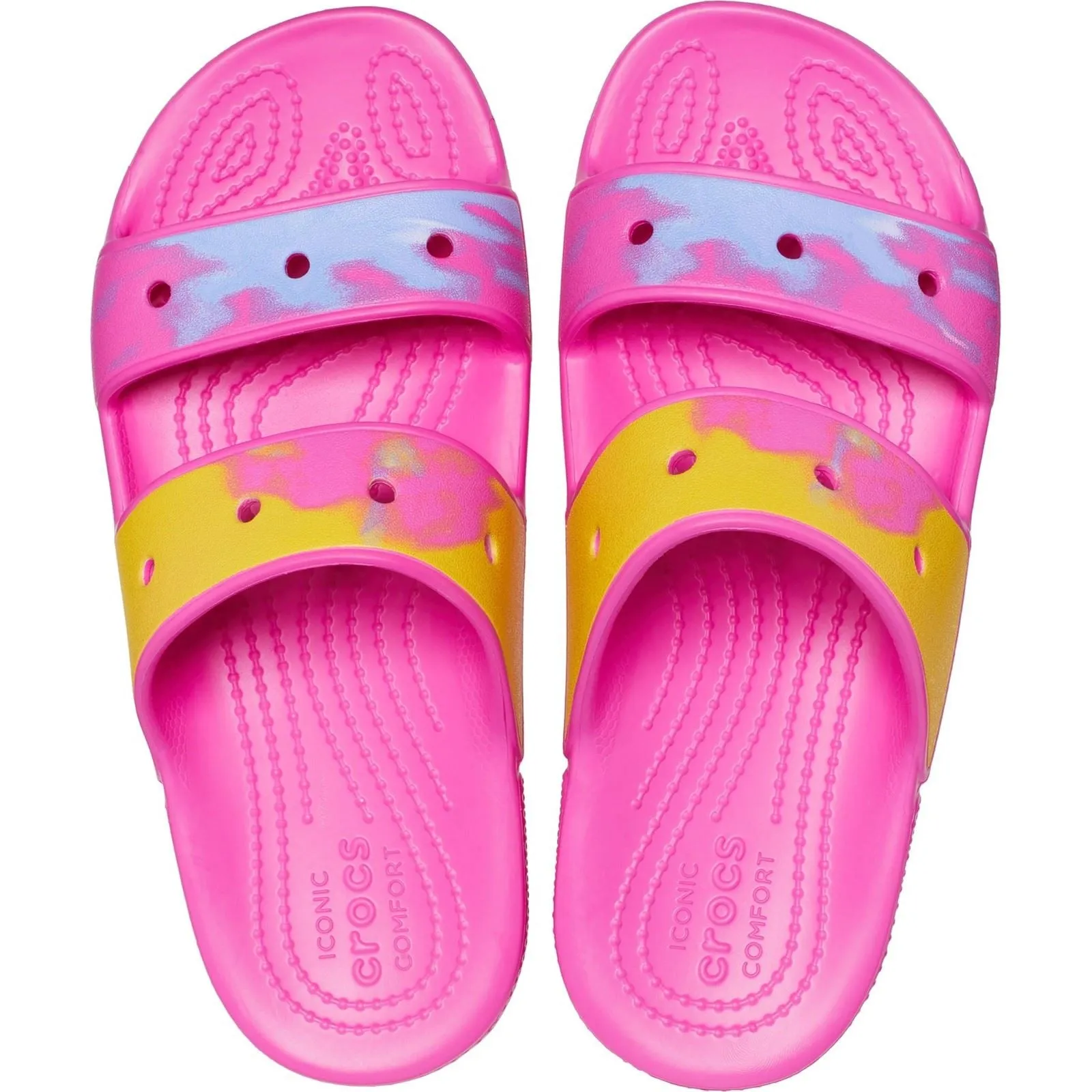 Unisex Crocs 208282 Klassische Ombre-Sandalen