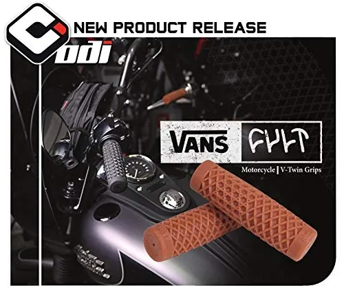 Vans   Cult Motorcycle Grips - 7/8" Ox Blood