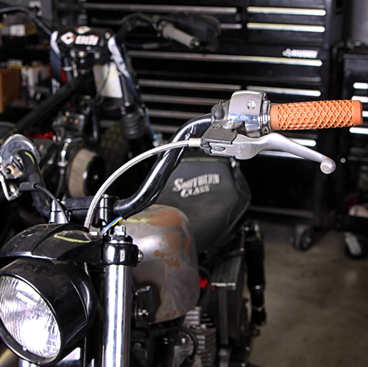 Vans   Cult Motorcycle Grips - 7/8" Ox Blood