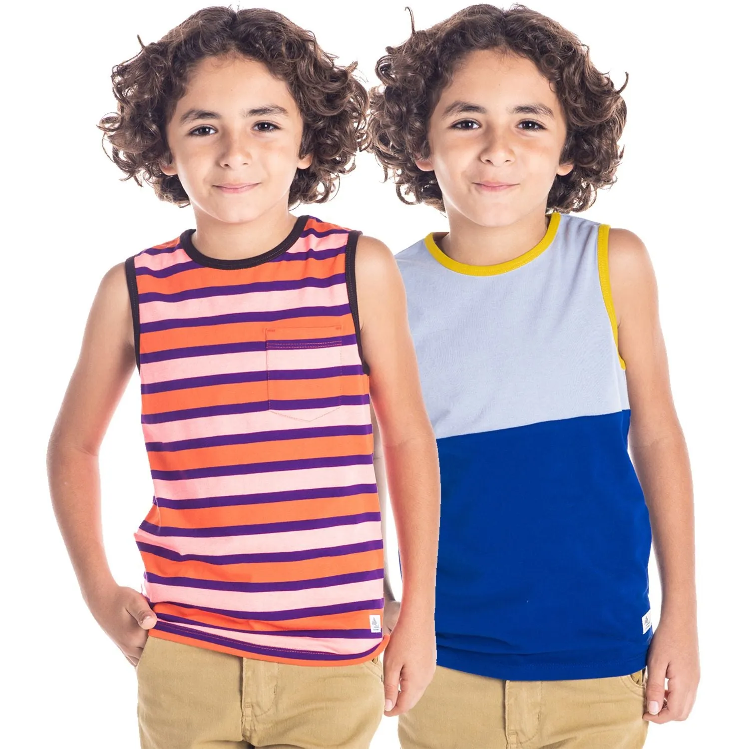 Veil Sleeveless Tee Set