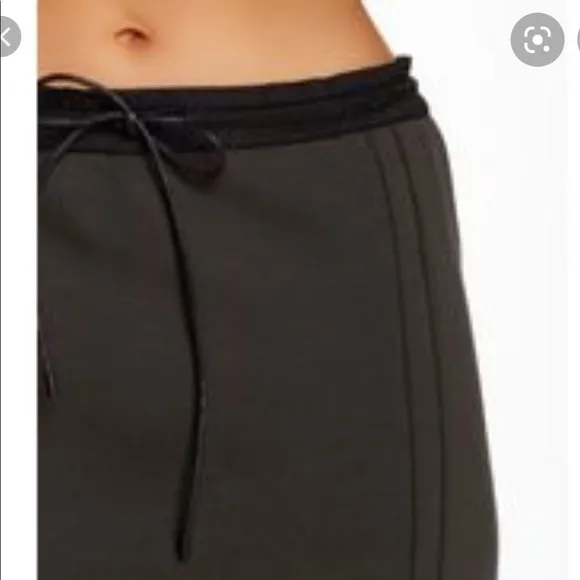 Vince Scuba Drawstring Pencil Skirt