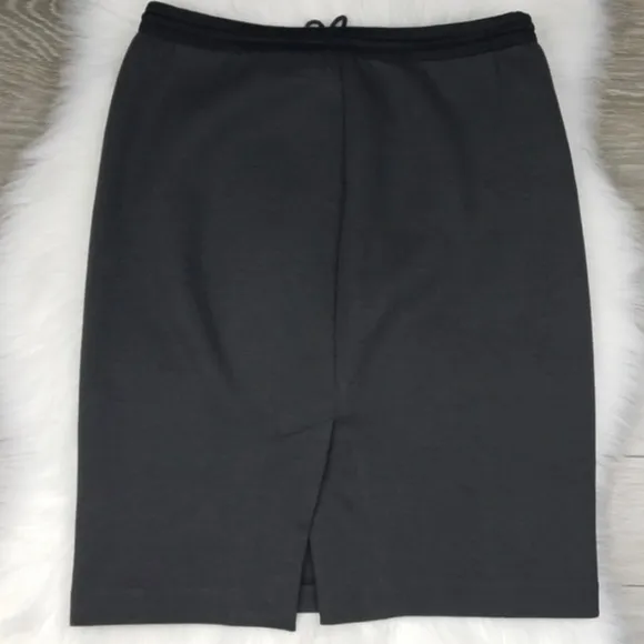 Vince Scuba Drawstring Pencil Skirt