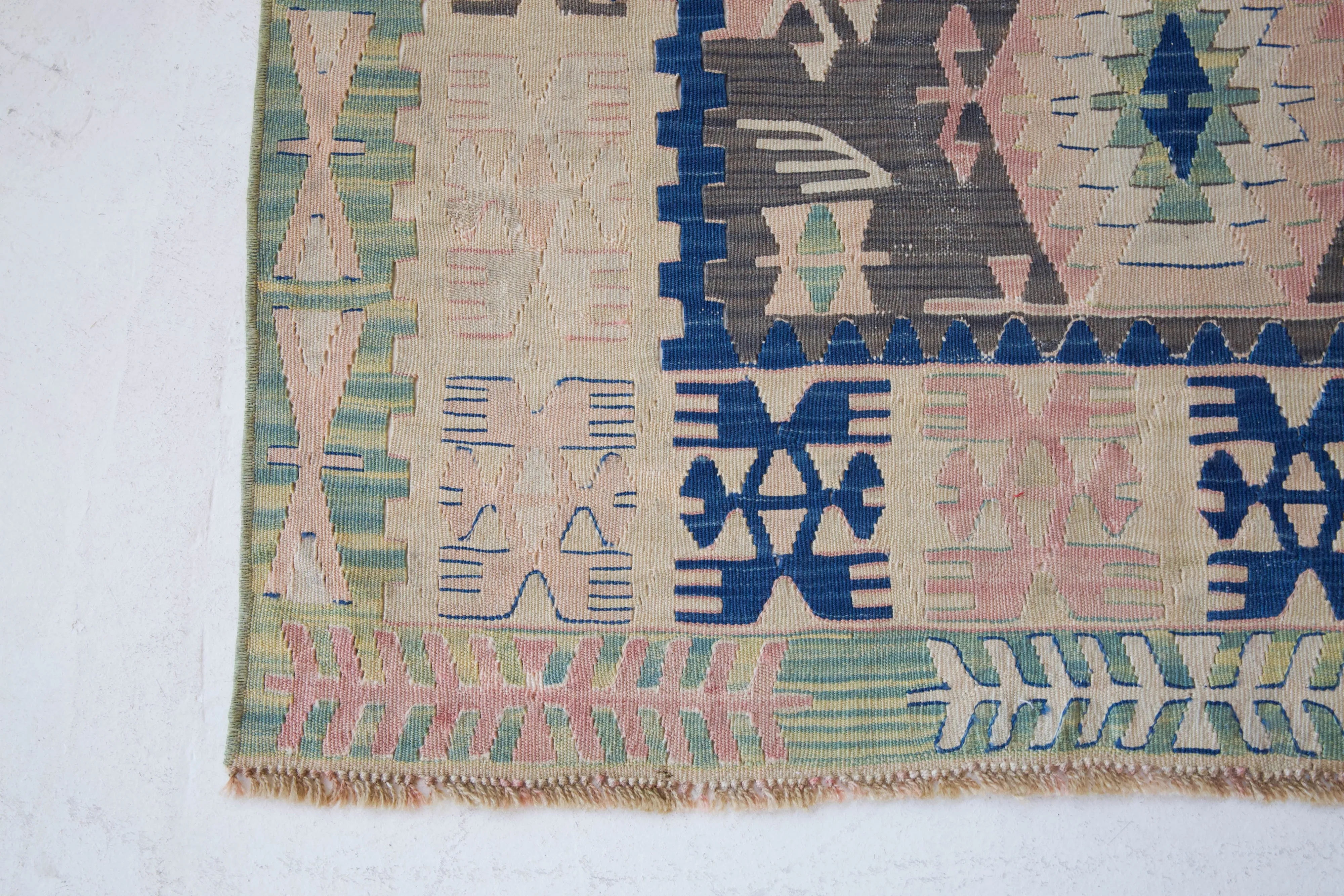 Vintage Kayseri Kilim Rug 3'8"x5'1"