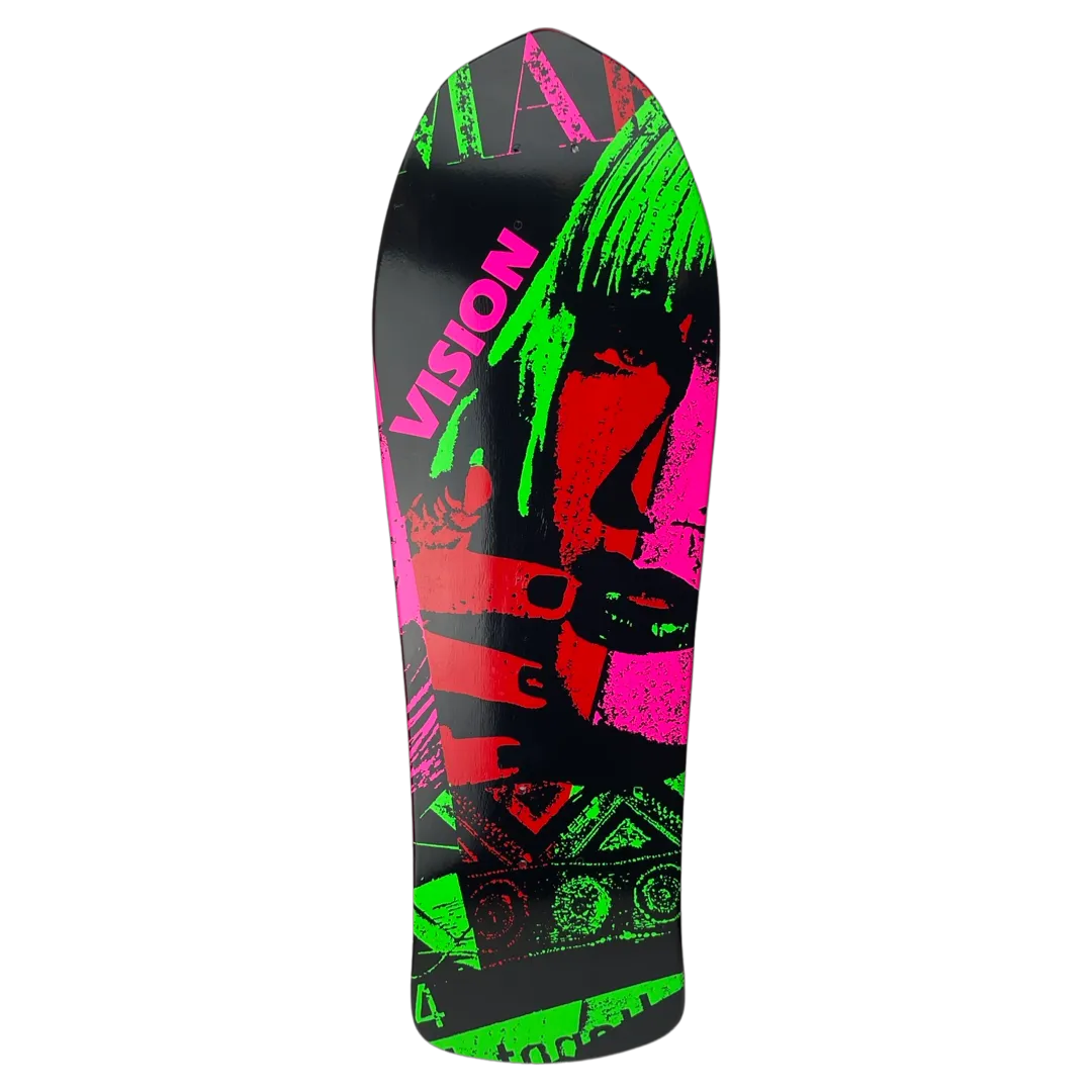 Vision Aggressor "Double Take" Gripped 10.25" Skateboard Deck