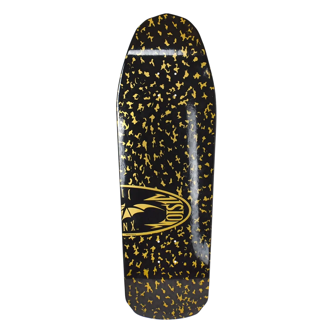 VISION JINX LEOPARD OVAL 10" SKATEBOARD DECK