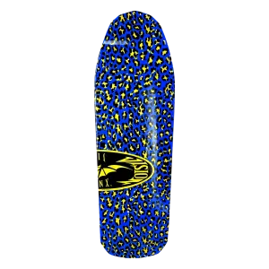 VISION JINX LEOPARD OVAL 10" SKATEBOARD DECK