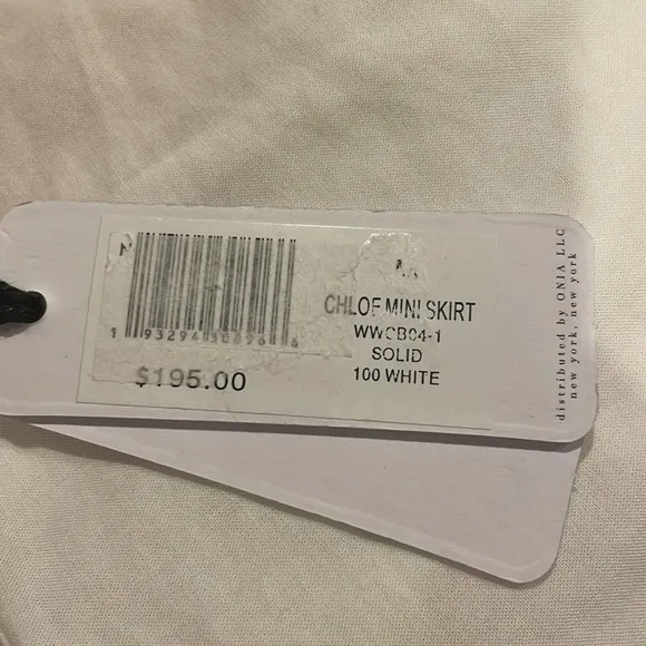WeWoreWhat Chloe Wrap Swim cover up White SZ Medium NWT
