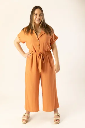 Whitney Wide Leg Jumpsuit Curvy