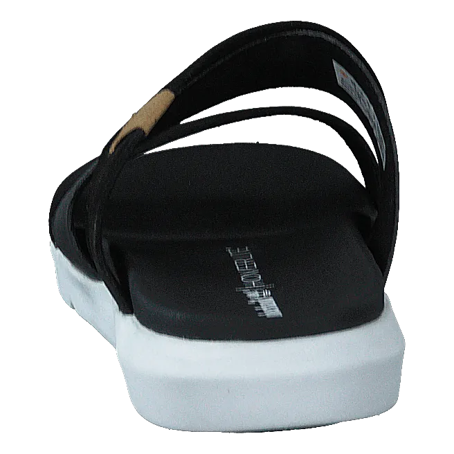 Wilesport Slide Sandal Black Nubuck