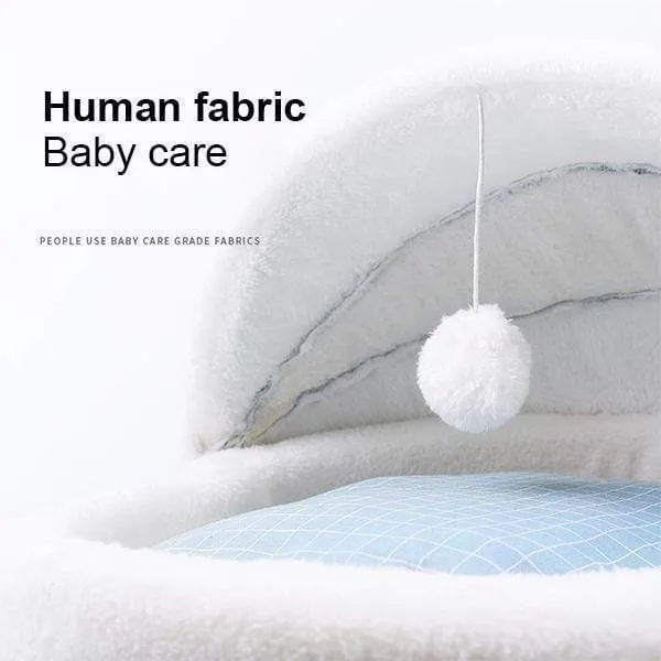 Winter warm cat nest cradle—— Semi-closed Removable and washable