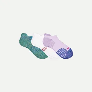 Women's Ankle Essentials: 3-Pack Mid-Weight Comfort Socks